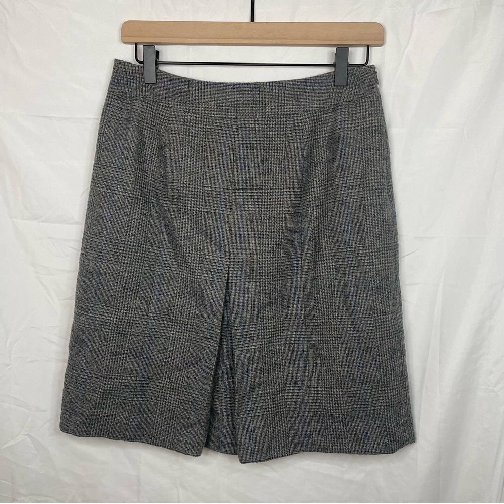 Grey Wool Brooks Brothers Pencil Skirt